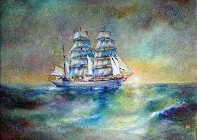 Bricul Mircea — Oil painting by Michaela Iatan