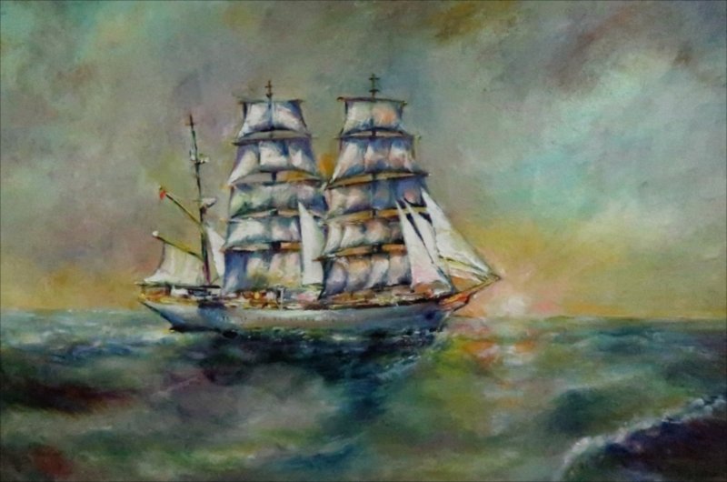Bricul Mircea — Oil painting by Michaela Iatan