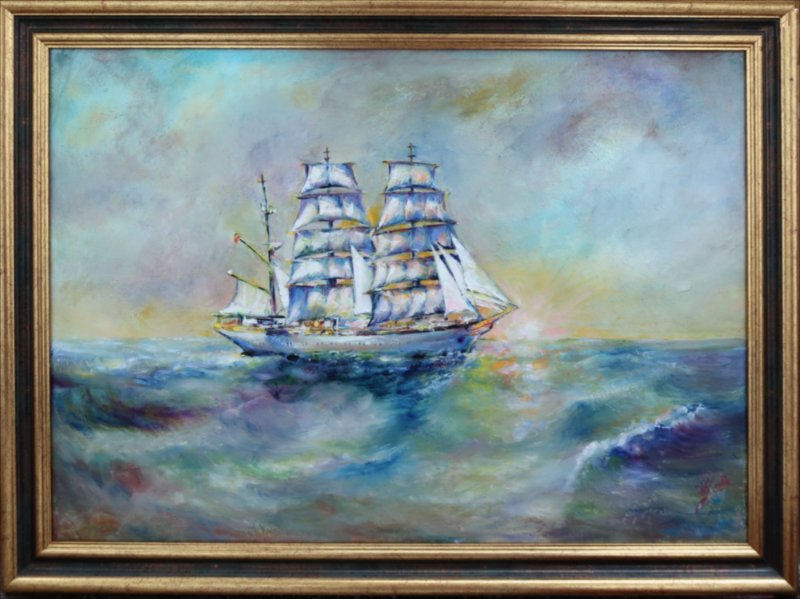 Bricul Mircea — Oil painting by Michaela Iatan