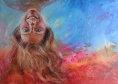 Ondine — Oil painting by Michaela Iatan