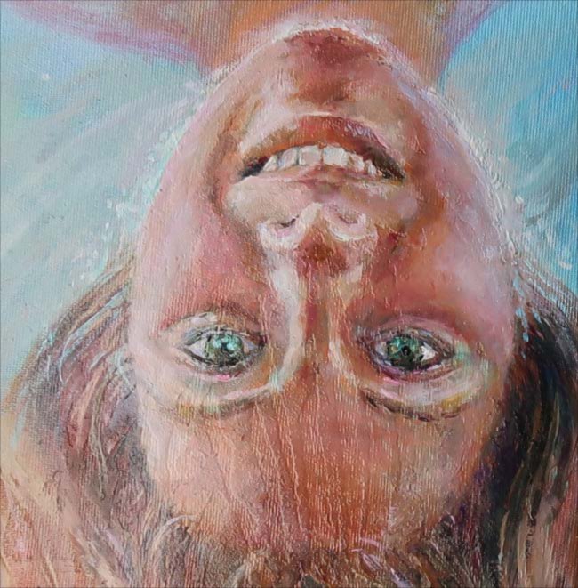 Ondine — Oil painting by Michaela Iatan